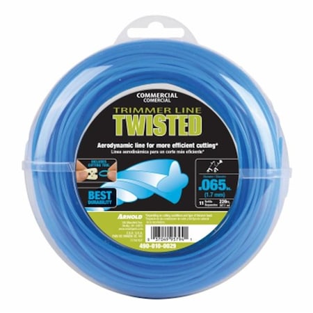 Arnold Arnold 245860 220 ft. x 0.06 in. Twisted Trimmer Line - Blue 245860